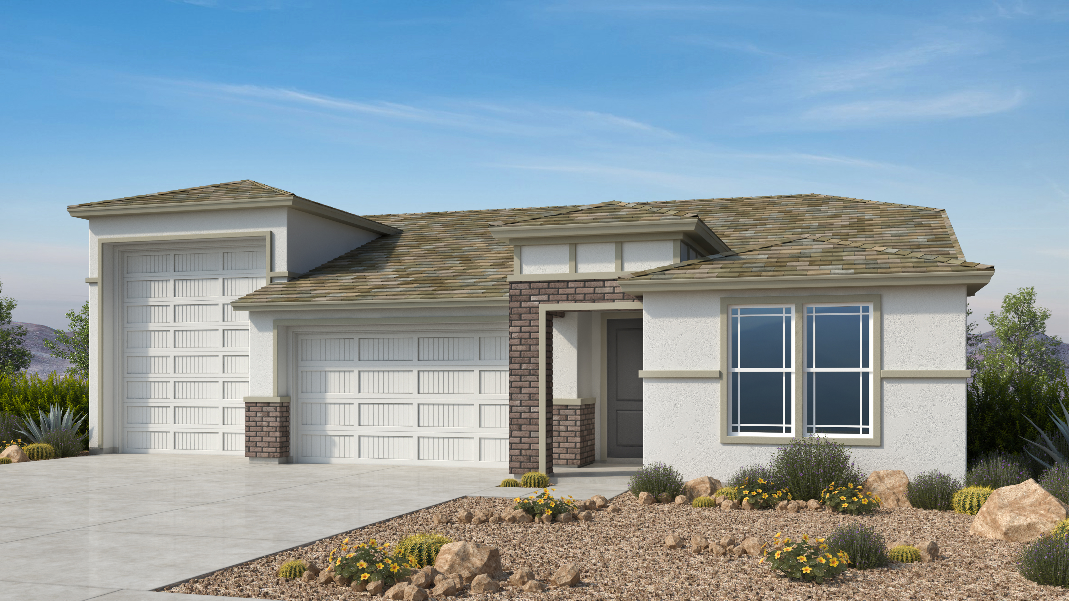 Crossing floor plan with RV garage