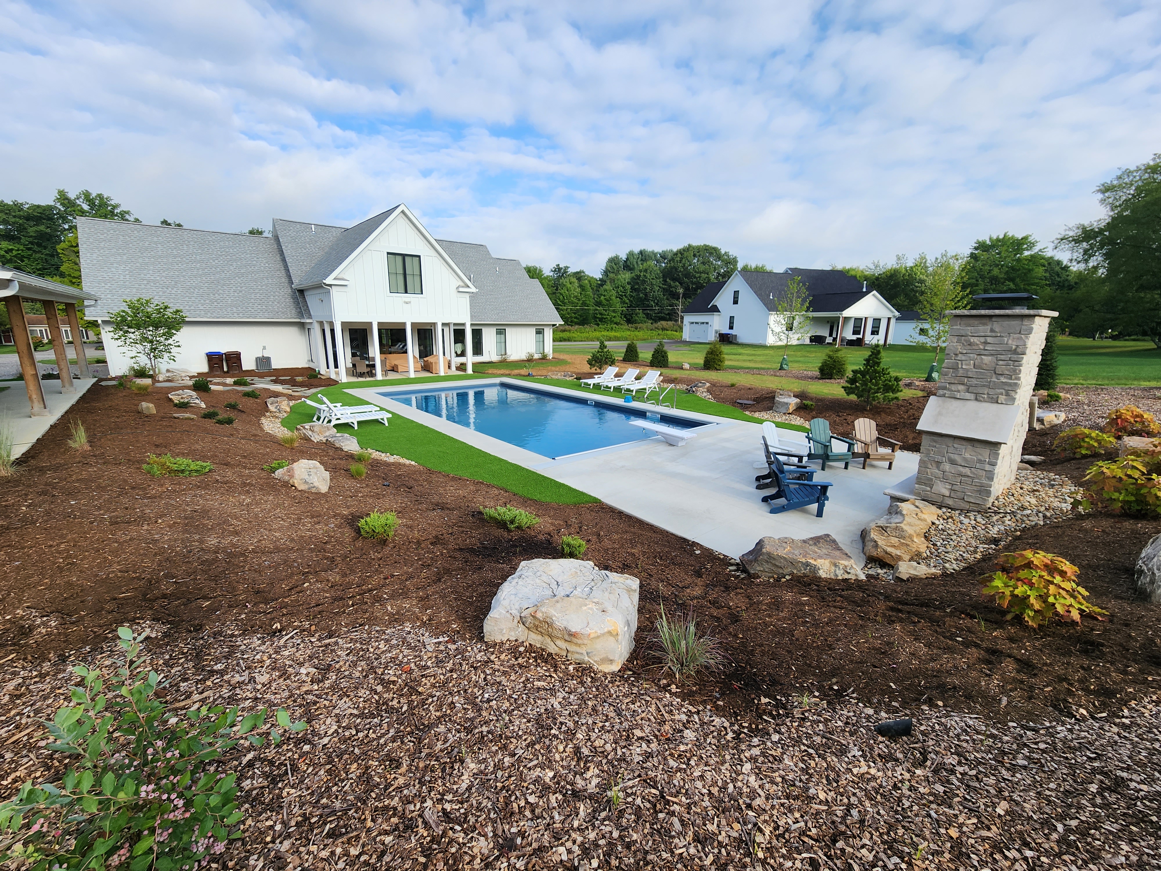 Custom inground in Mercer, PA