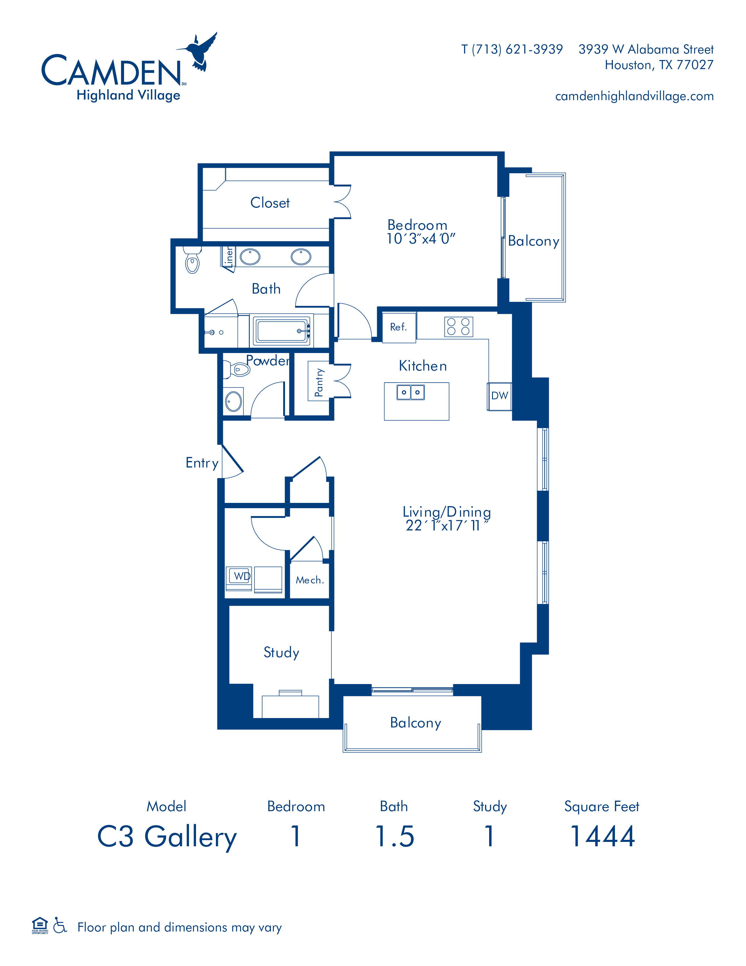 Camden Highland Village Apartments and Townhomes Photo