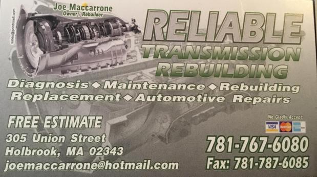 Images Reliable Transmission Rebuilding Inc