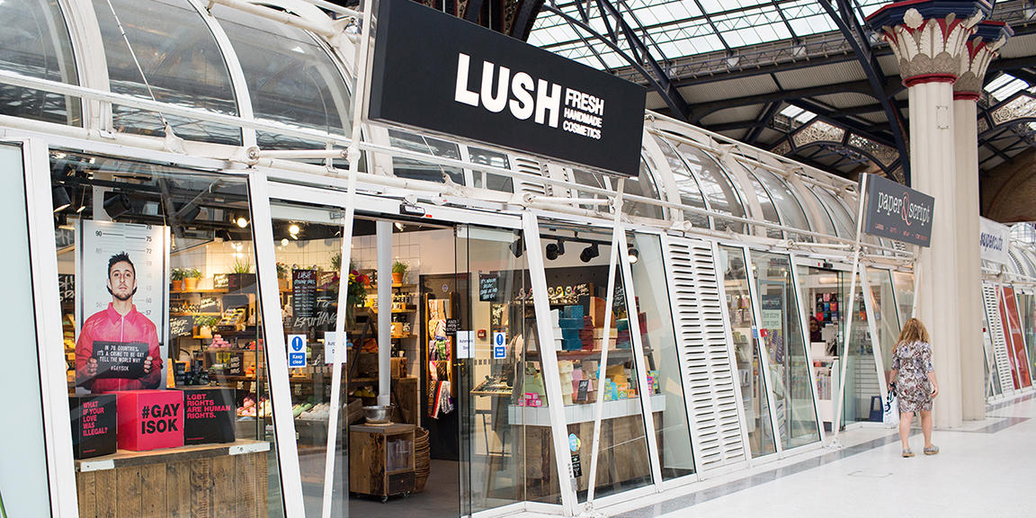 Images Lush Cosmetics Liverpool Street Station