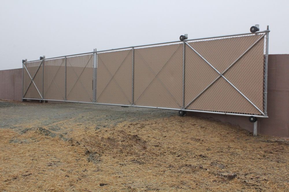 Slide Gate with Slates