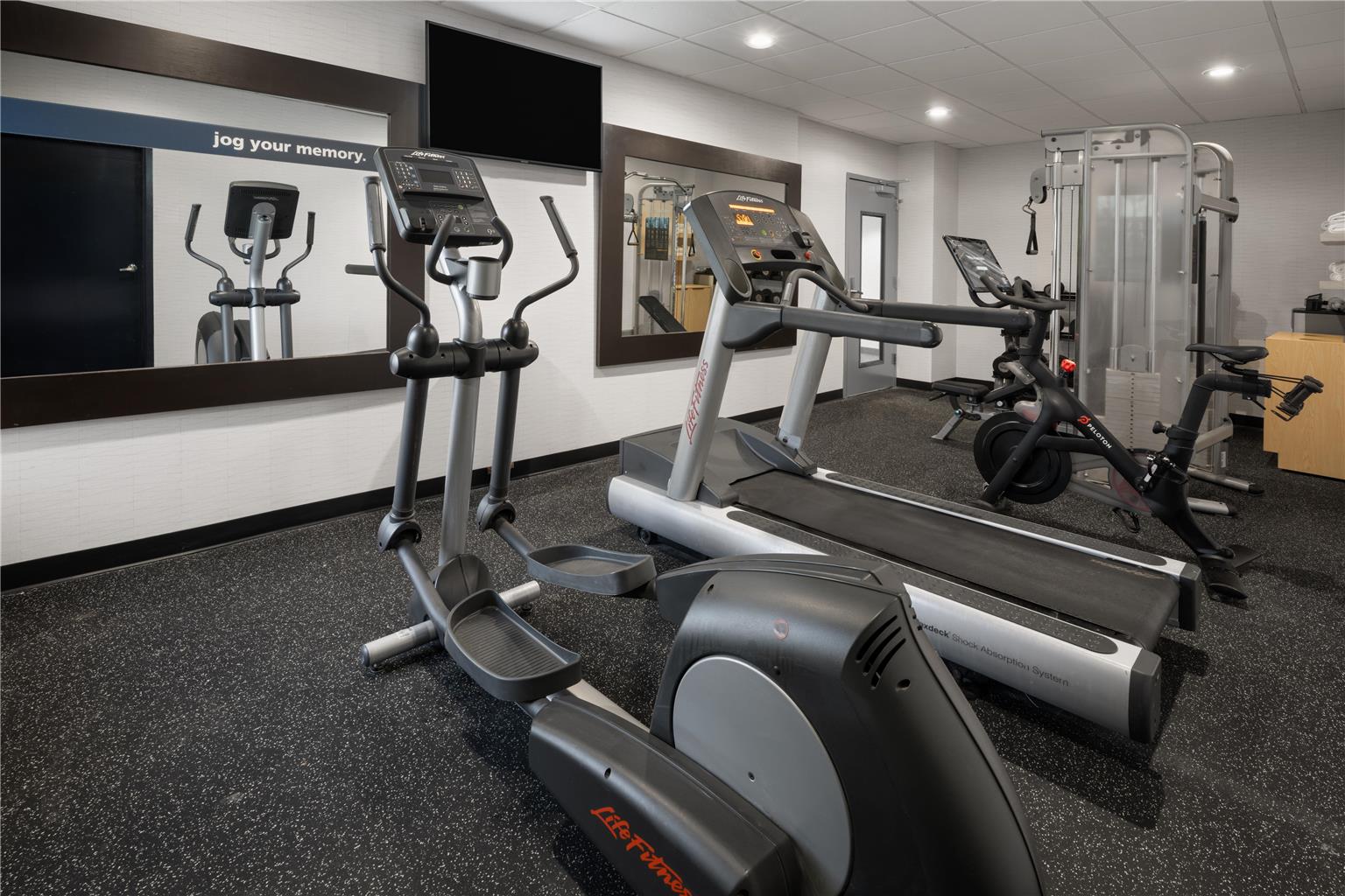 Health club fitness center gym