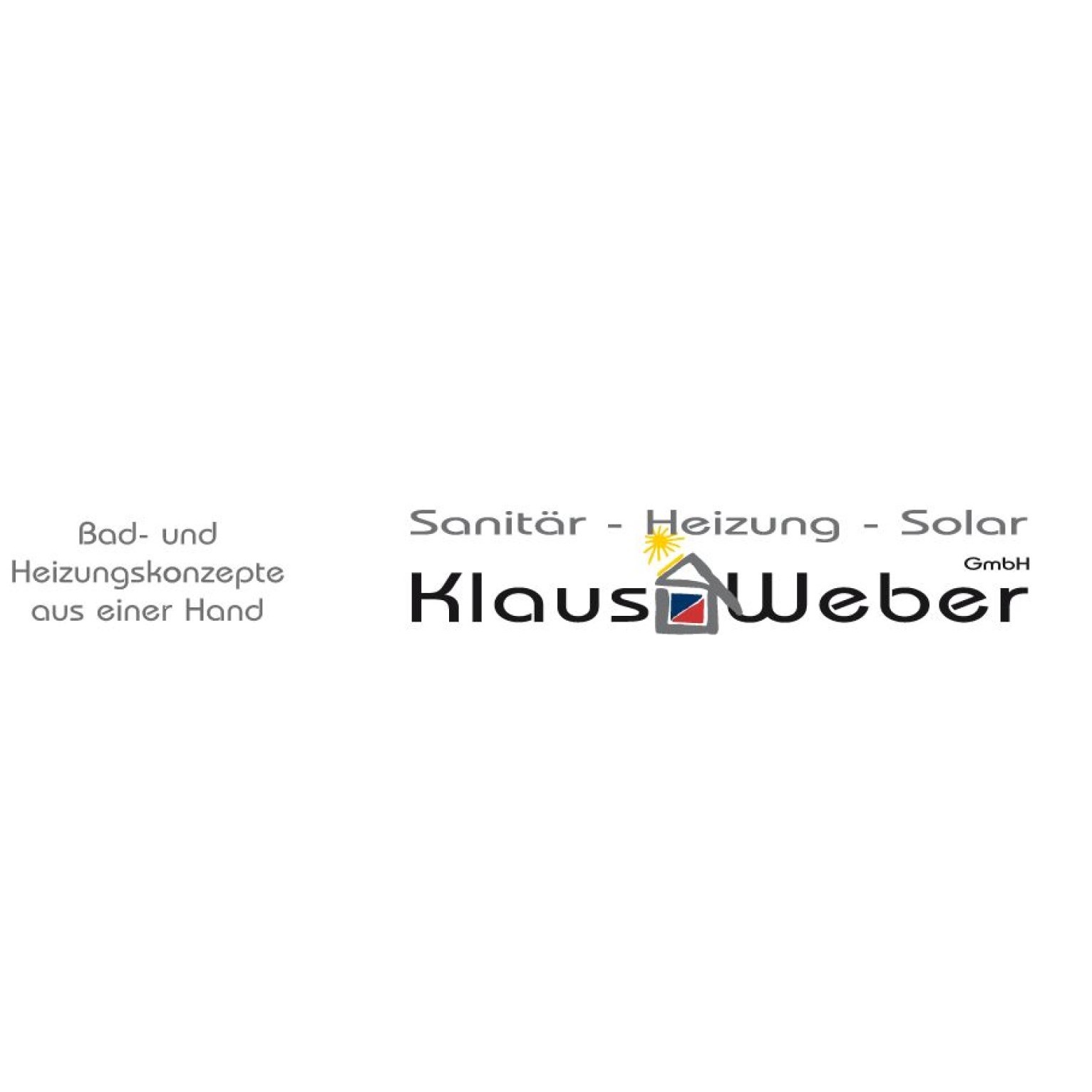 Logo Klaus Weber GmbH Sanitär - Heizung - Solar