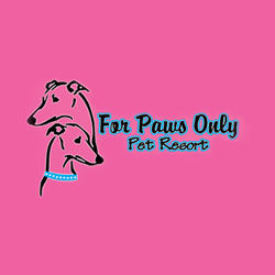 For Paws Only Pet Resort Inc Logo