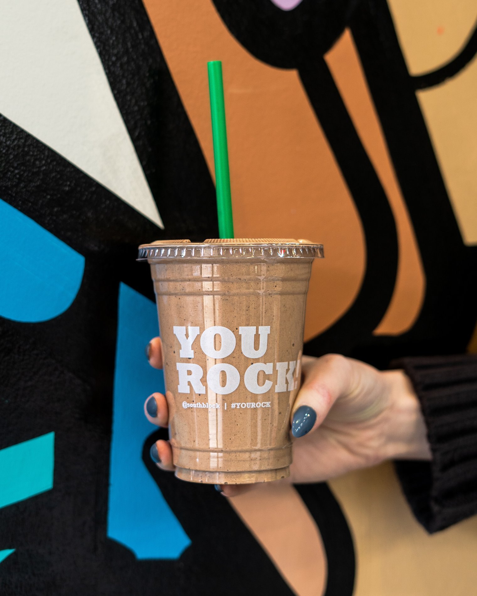 South Block serves handcrafted acai bowls, smoothies, and cold-pressed juices. Made to order, with clean whole ingredients.