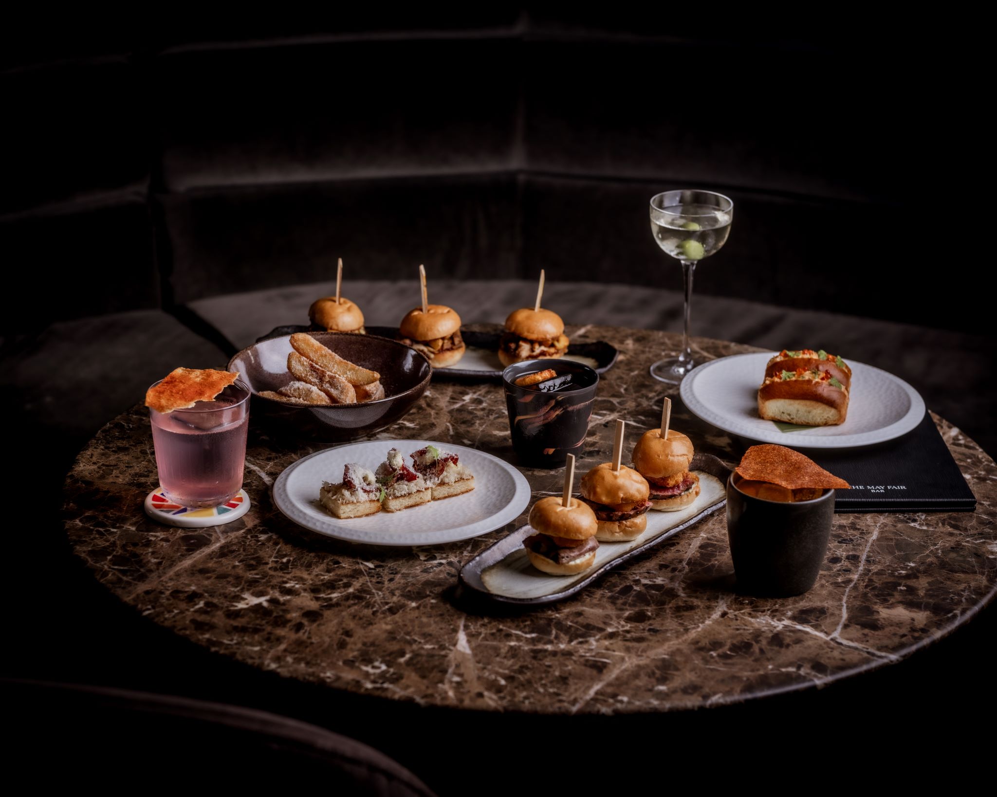 The May Fair Bar - By Night Menu