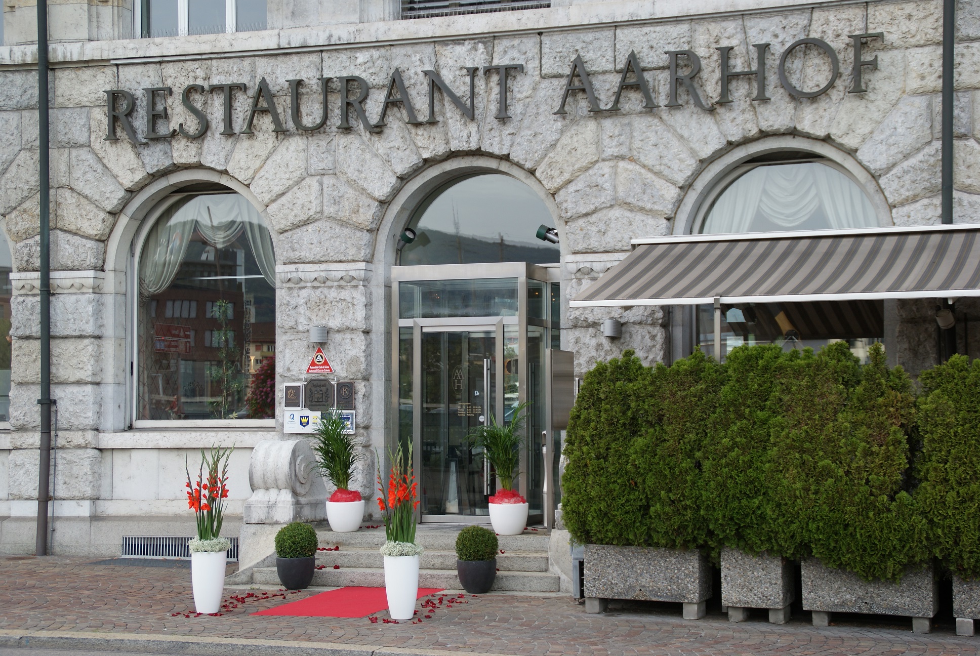Restaurant Aarhof, Frohburgstrasse 2 in Olten