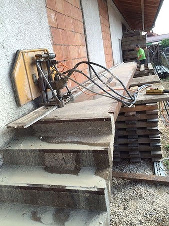 Bilder Peter Biehringer Betonbohr- und -sägearbeiten