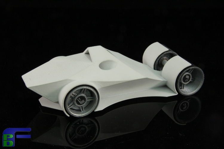 3D Printed Derby Car, FDM, ABS