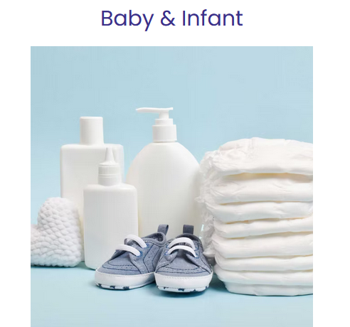 Wipes & Cleansing, Adult Incontinence, Body Wash & Skin Creams, Aprons & Gloves, Baby & Infant, Medical Supplies, Medical Wear, Paper Products, Household / Waste Management Cleaning Supplies, Hip Protectors, Bedding, Healthcare Equipment,