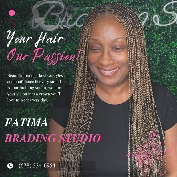 Images Fatima Braiding Studio