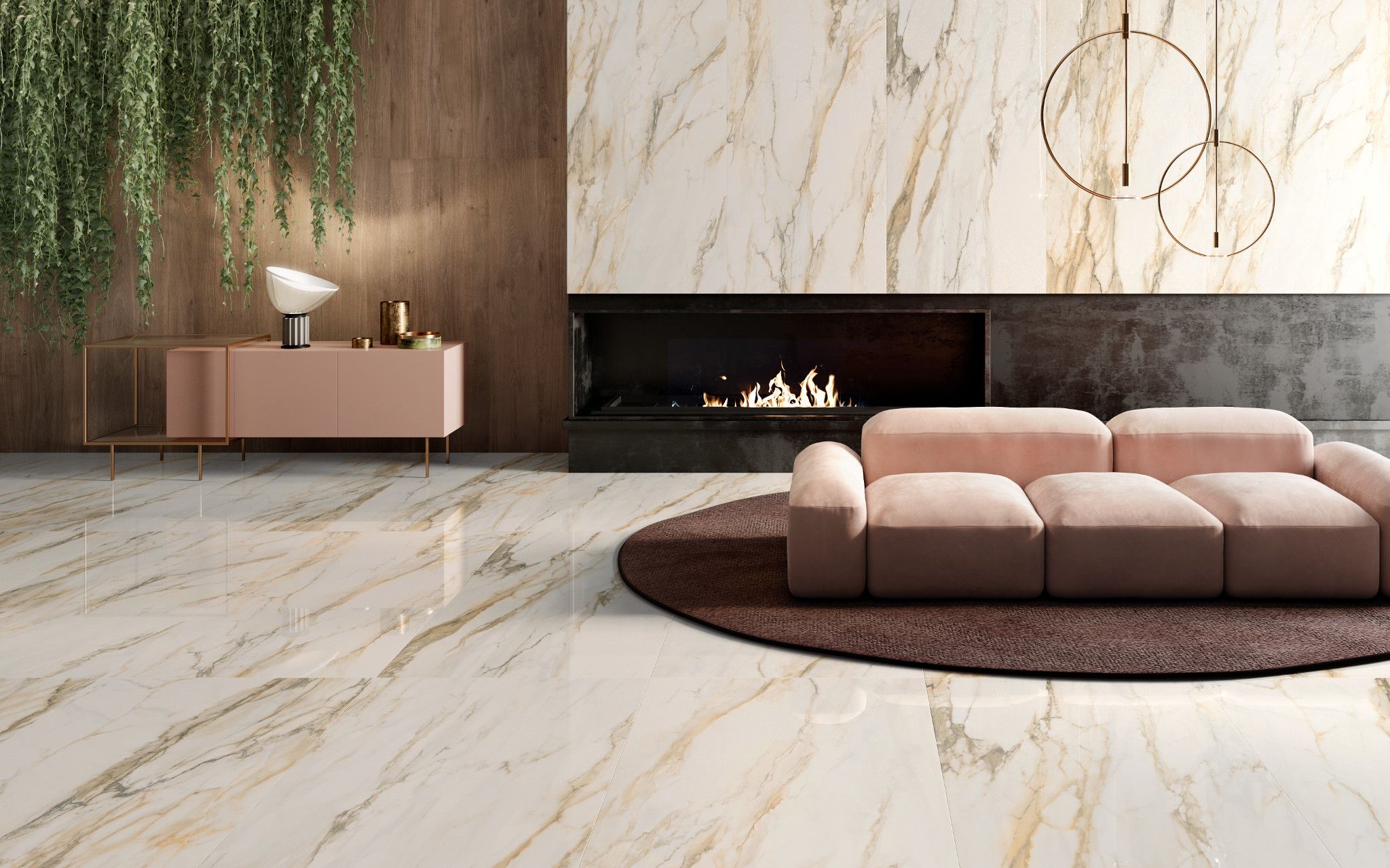 Tru Marmi comes from a curated selection of the most valuable light marble, reproduced with the highest digital precision in porcelain.