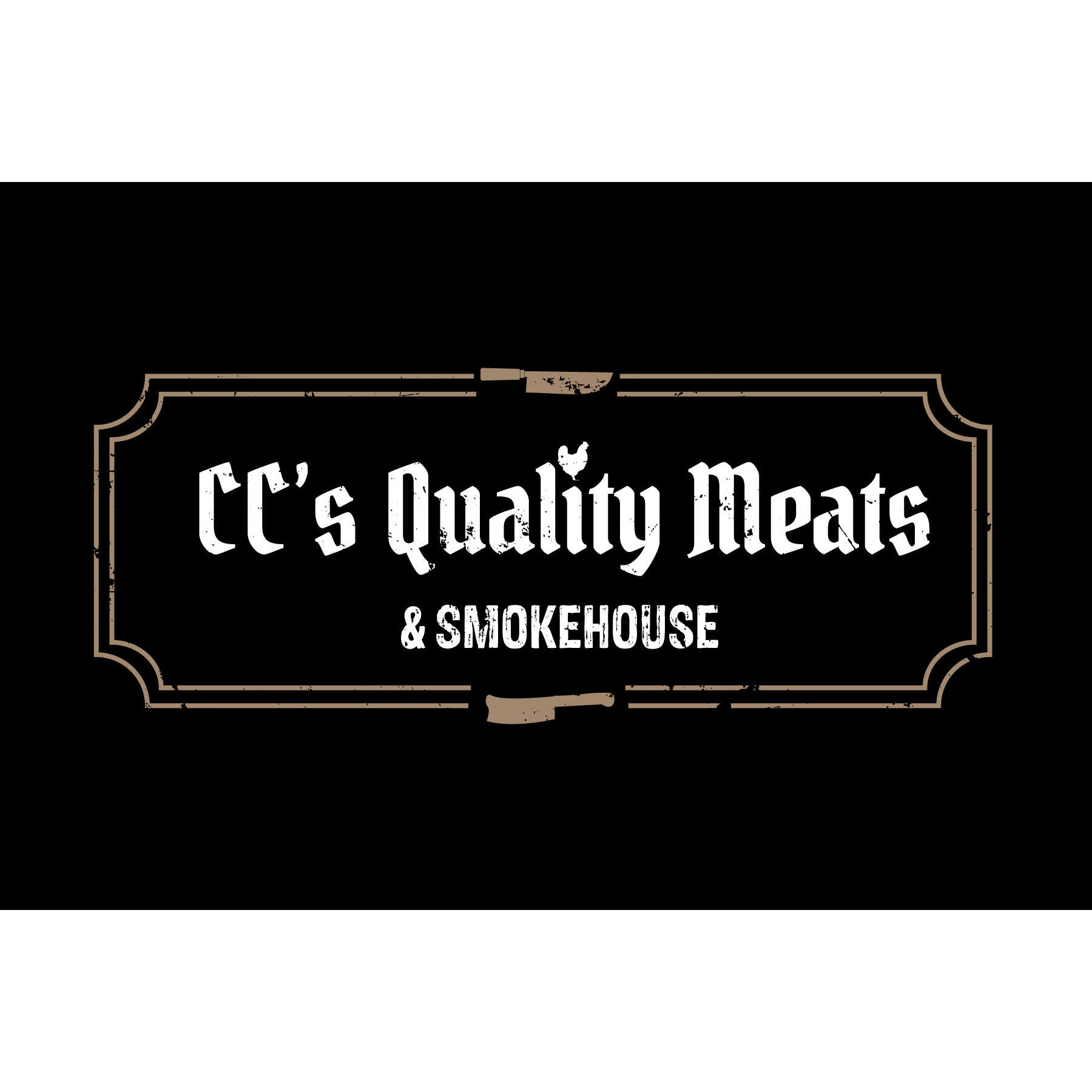 CC's Quality Meats and Smokehouse Logo