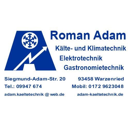 R. Adam Kältetechnik Klimatechnik Gastronomietechnik  
