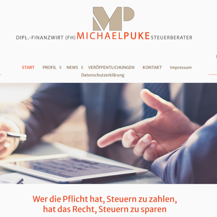 Michael Puke, Steuerberater Logo