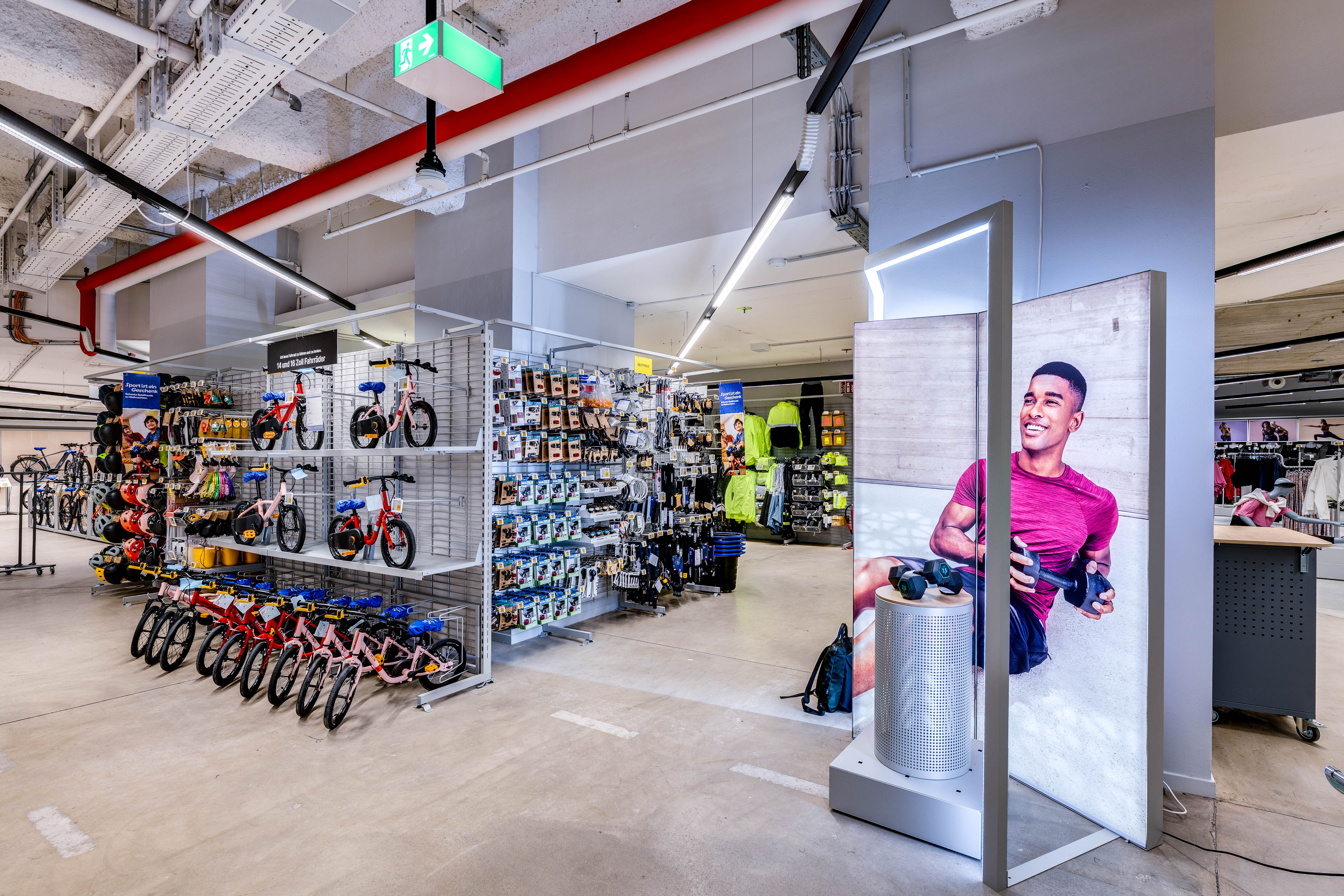 Bilder DECATHLON Nürnberg im WÖHRL