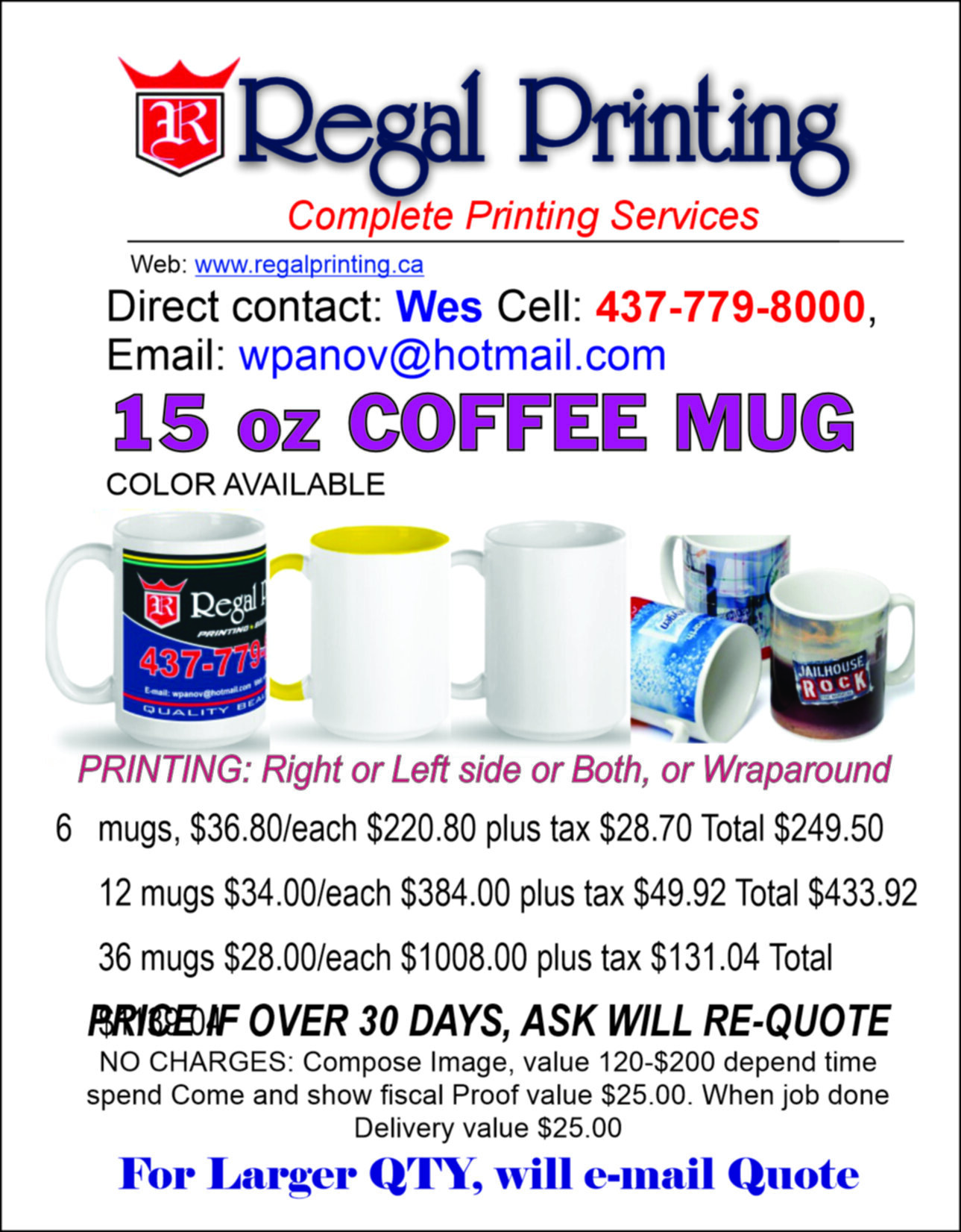 Images Regal Printing Brampton