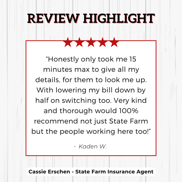 Images Cassie Erschen - State Farm Insurance Agent