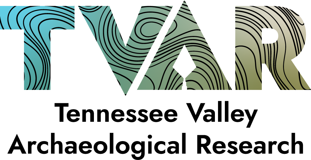 ennessee Valley Archaeological Research (TVAR) logo — Cultural resource management firm serving Alabama, Tennessee, and the Southeast