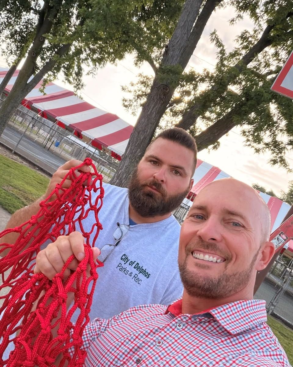 New nets. Fresh games. Community pride just in time for Independence Day 250. Through State Farm’s Red Nets campaign, we donated new red nets to Delphos Parks and Recreation to replace worn ones at local parks. Thanks to the Parks and Recs team!
