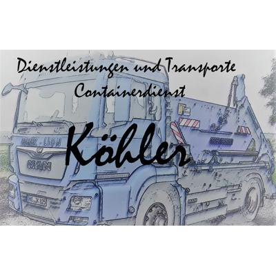 Köhler Jörg Dienstleistungen und Transporte in Stammbach - Logo