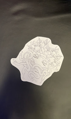 Branded Bear Tattoo Image