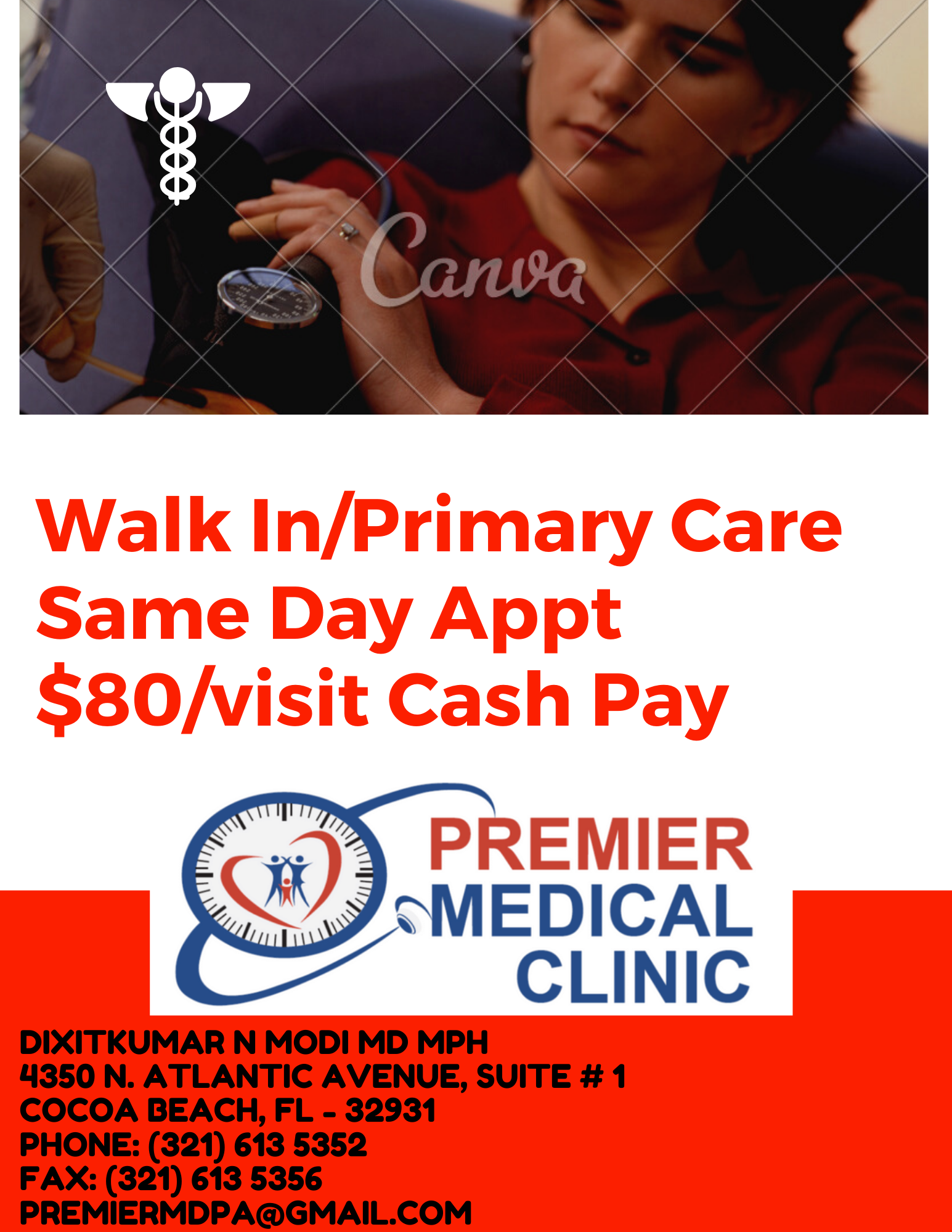 Premier Medical Clinic | Walk Ins| Primary Care| Urgent Care| Occupational Health| Dr. Modi| Photo