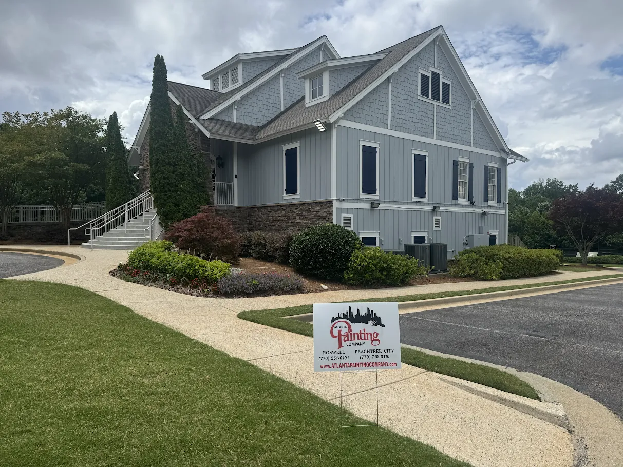 A fresh exterior can completely transform the way a property looks and feels. This Stonehaven Clubhouse project now features a clean, polished finish that enhances its architecture, strengthens curb appeal, and creates a welcoming first impression.
Professional preparation. Precise application. Results built to last.
Ready to refresh your property? Contact Atlanta Painting Company for a professional exterior painting consultation.
#ExteriorPainting #CommercialPainting #AtlantaPaintingCompany #PropertyTransformation