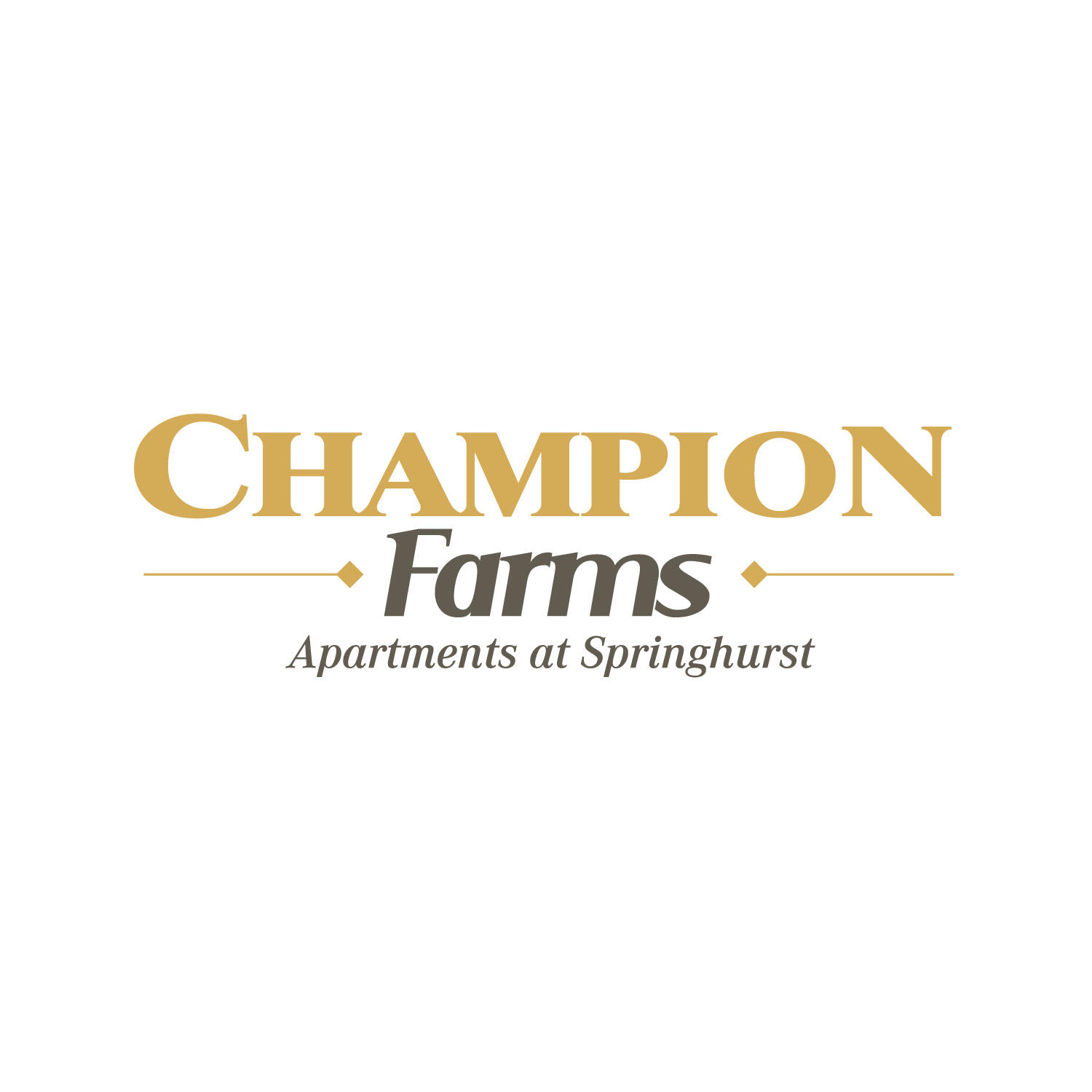 Champion Farms Apartments Logo