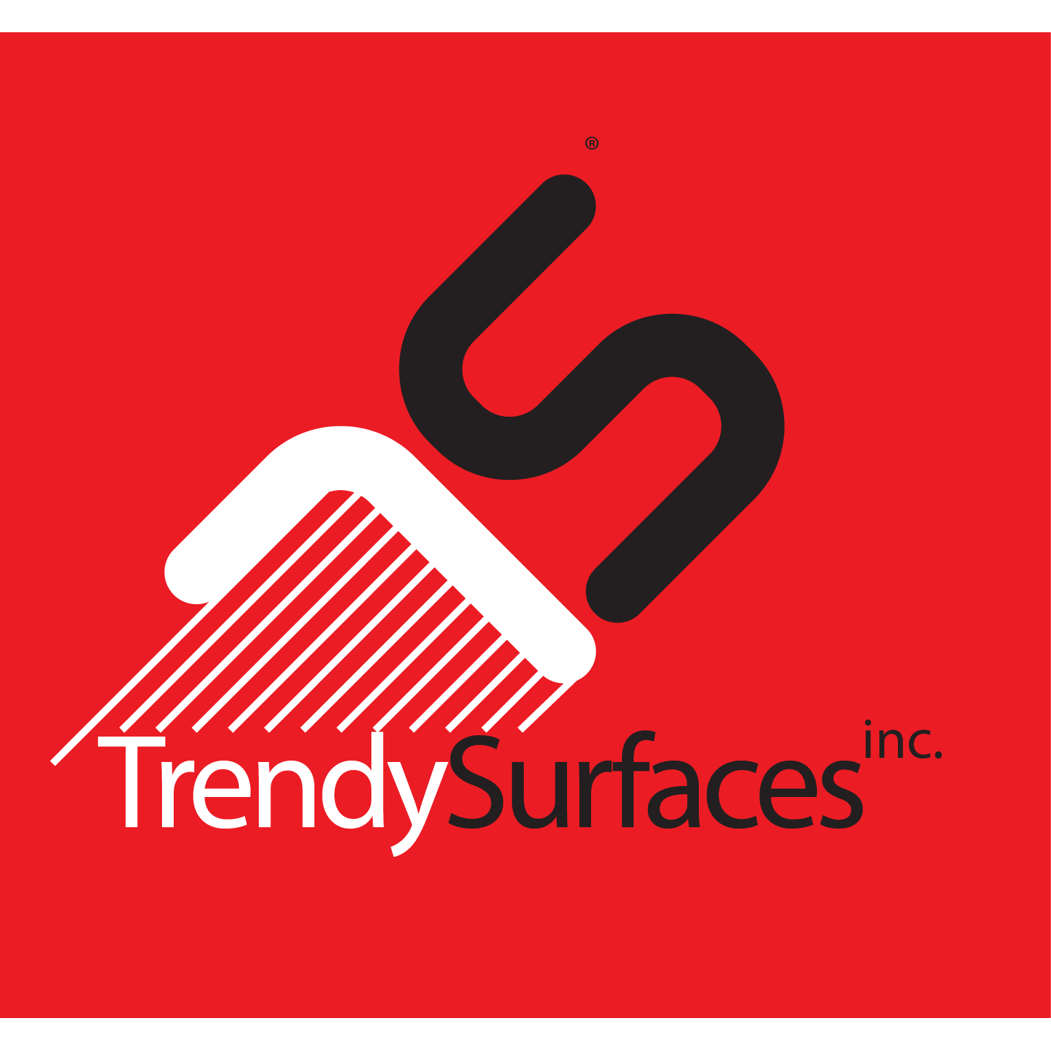 Trendy Surfaces Logo