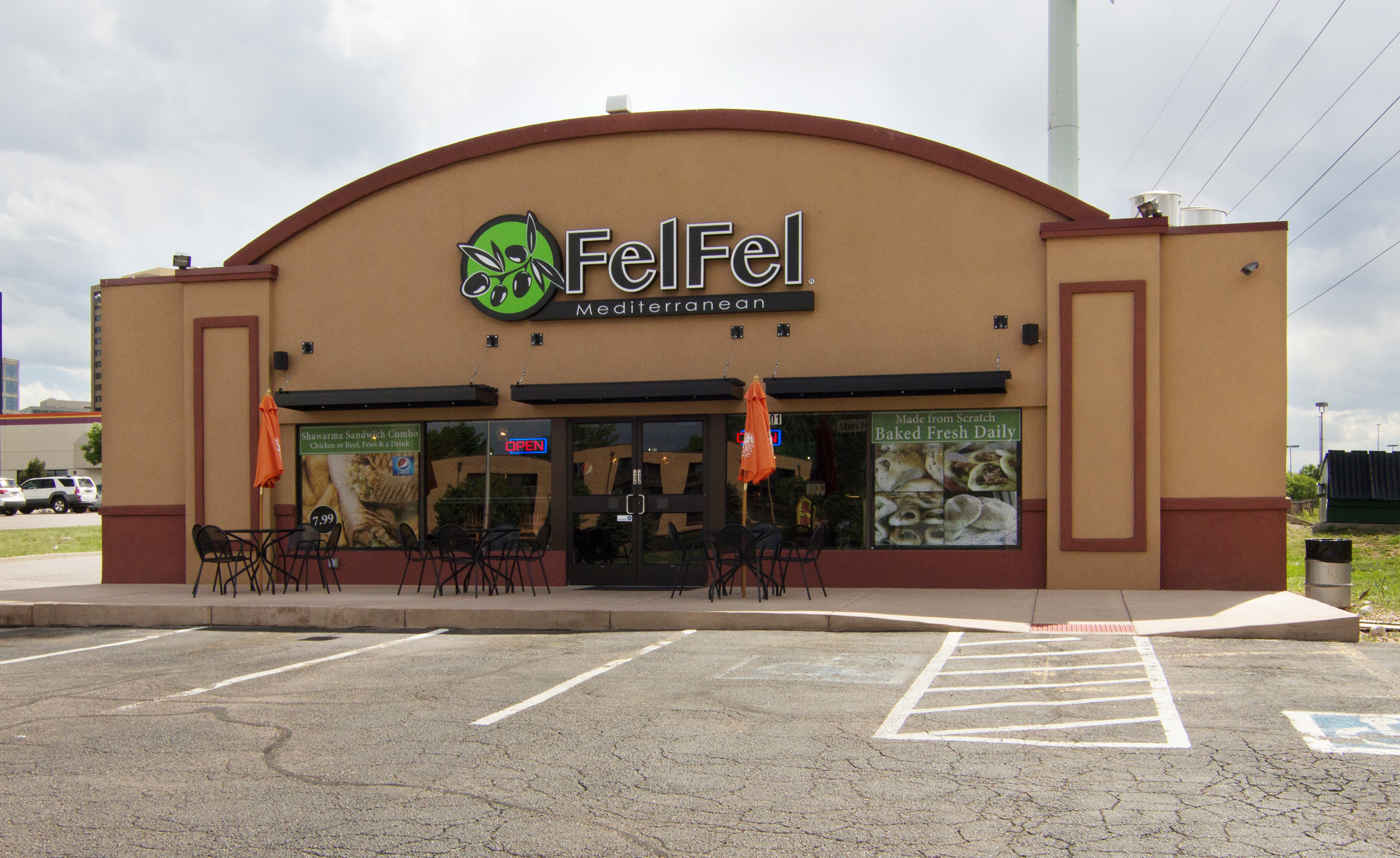 FelFel Mediterranean Fresh Rotisserie Grill Denver (303)586-5540