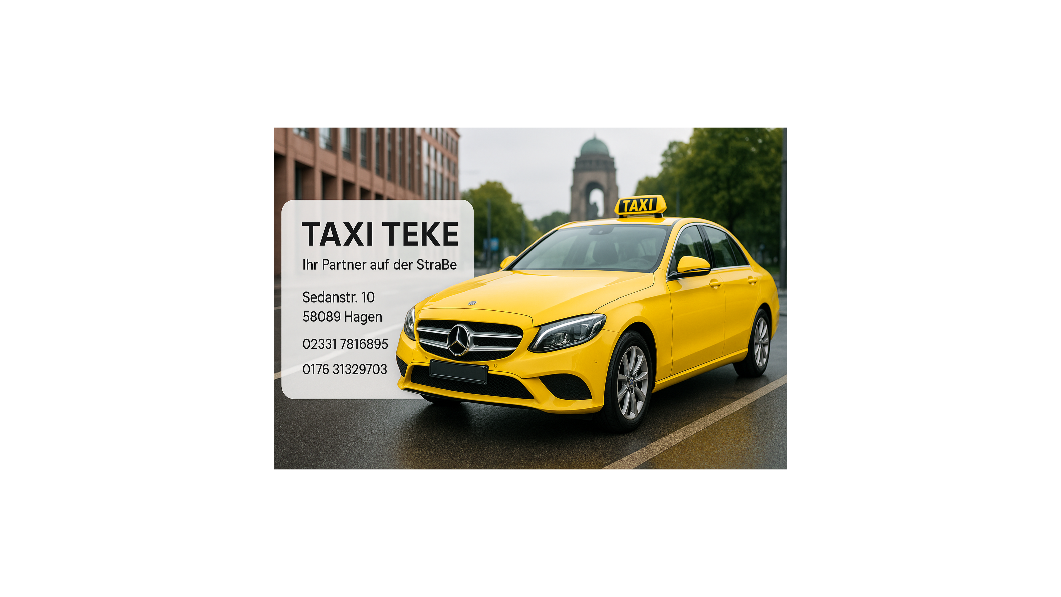 Taxi Teke Hagen, Sedanstraße 10 in Hagen