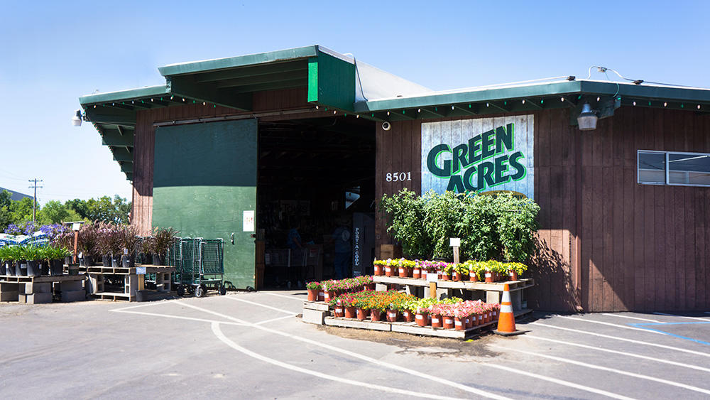 Locally and family owned garden center. Green Acres Nursery & Supply Sacramento (916)381-1625