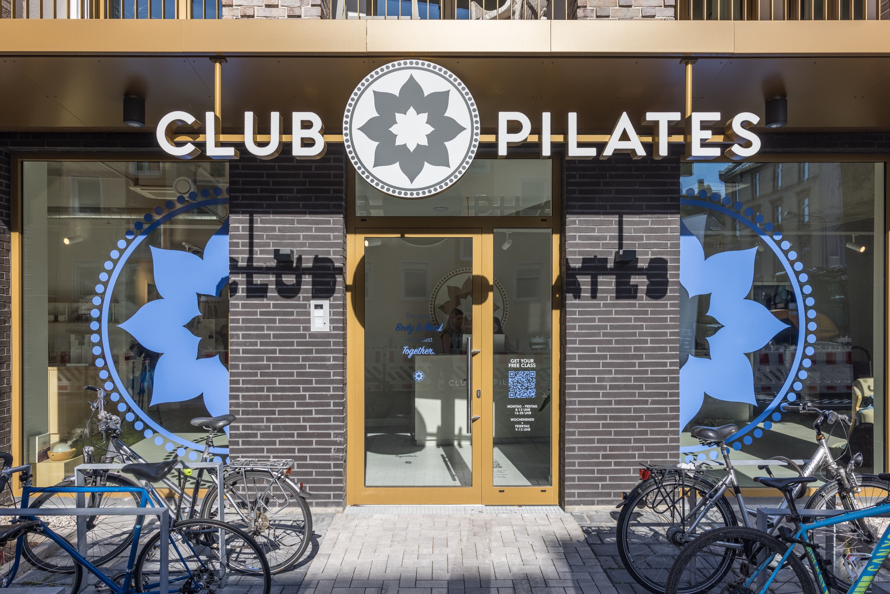 Club Pilates Frankfurt Bornheim - Eingang