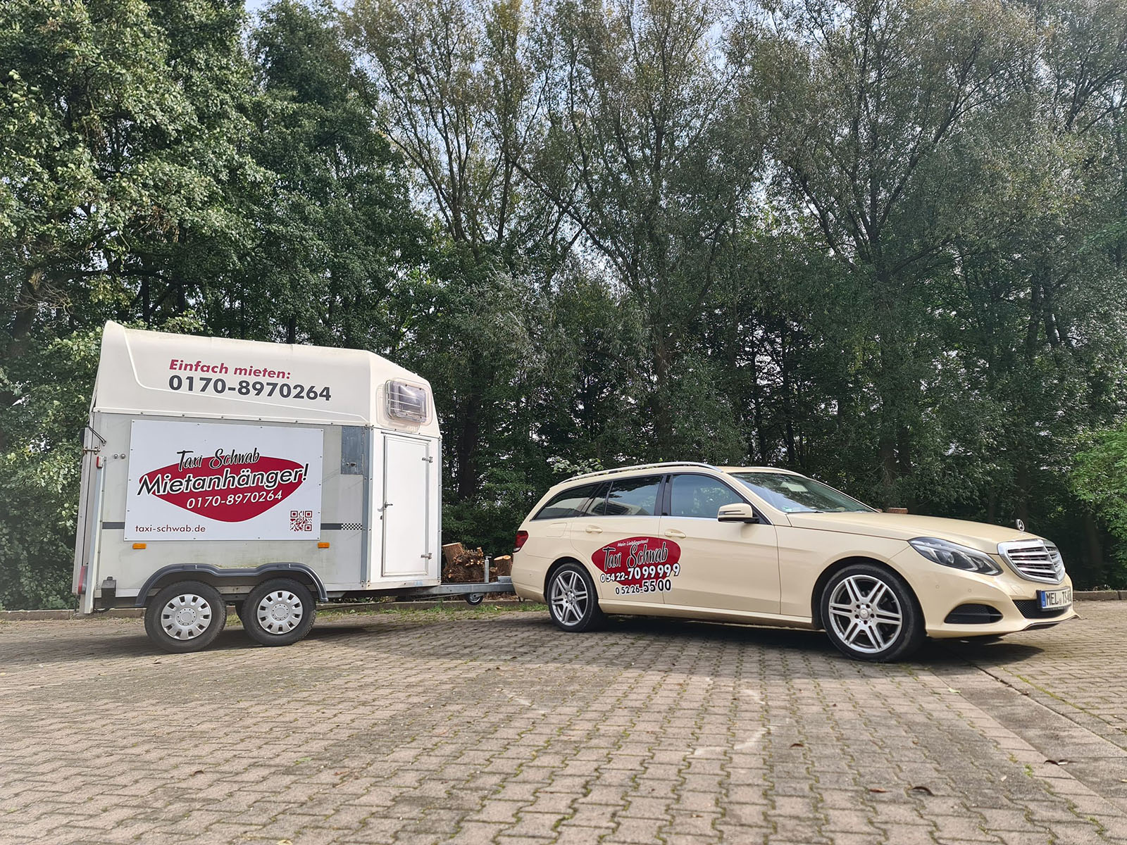Bilder Taxi Schwab Mietanhänger