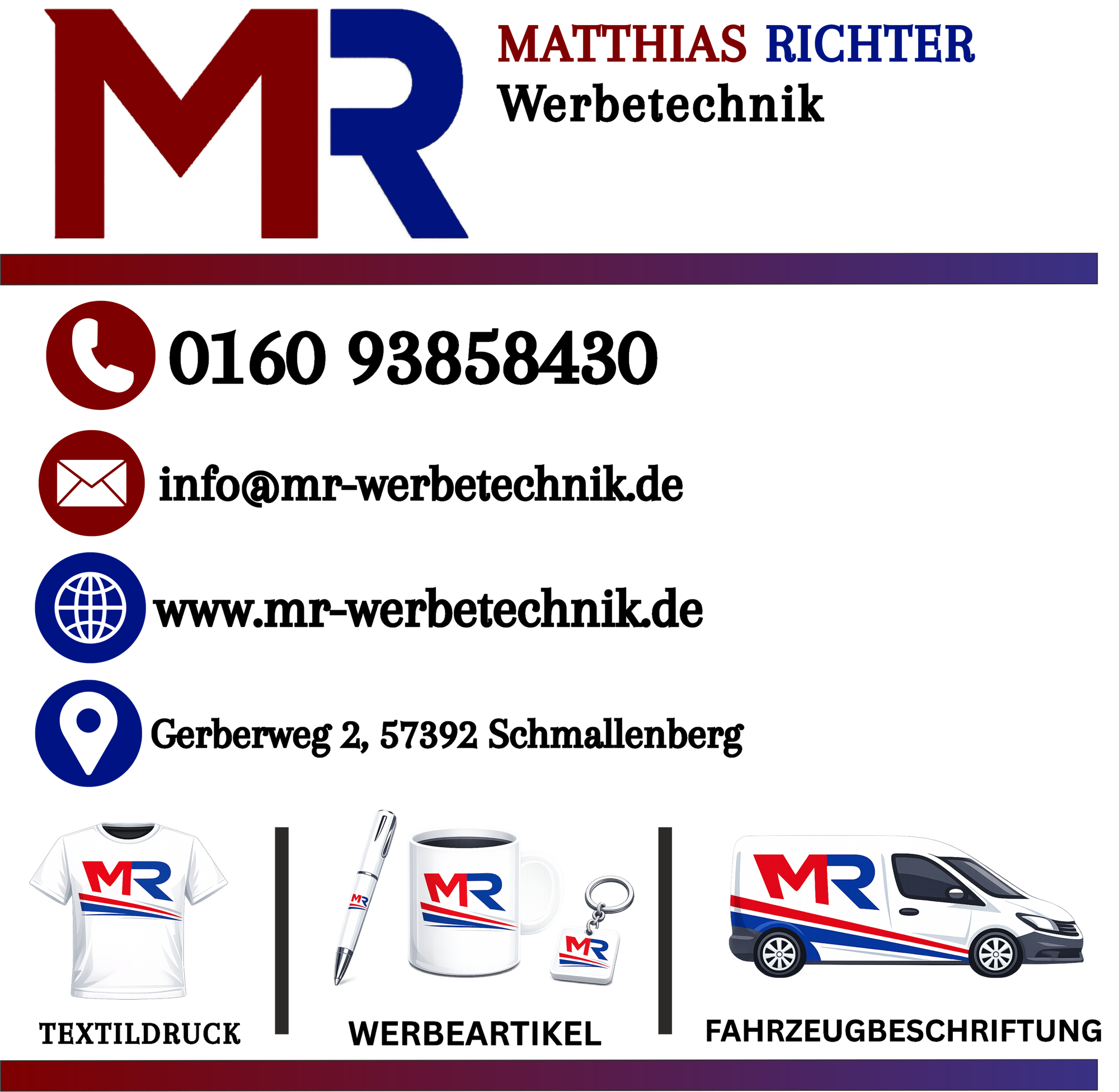 MR-Werbetechnik, Gerberweg 2 in Schmallenberg