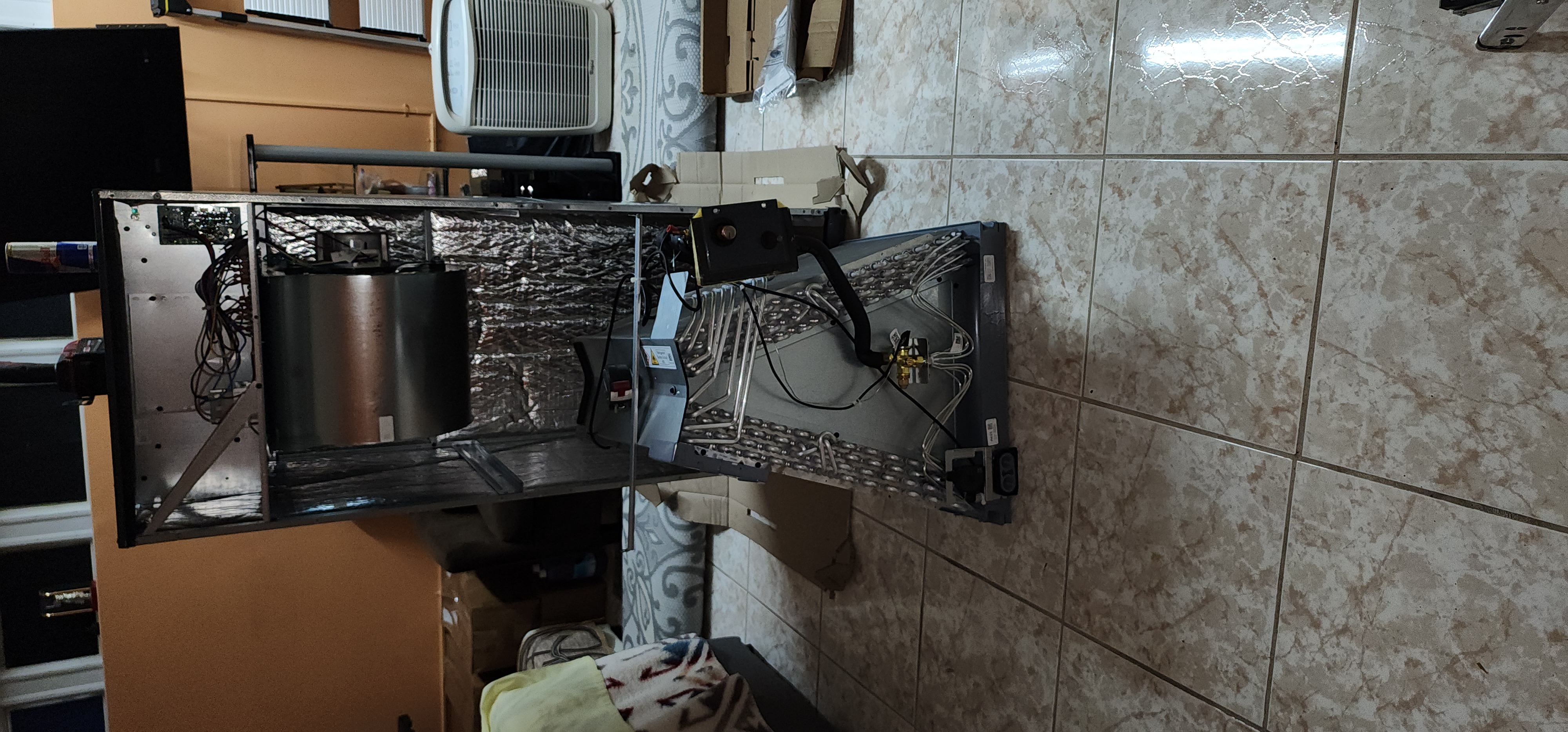 dismantling to put in attic