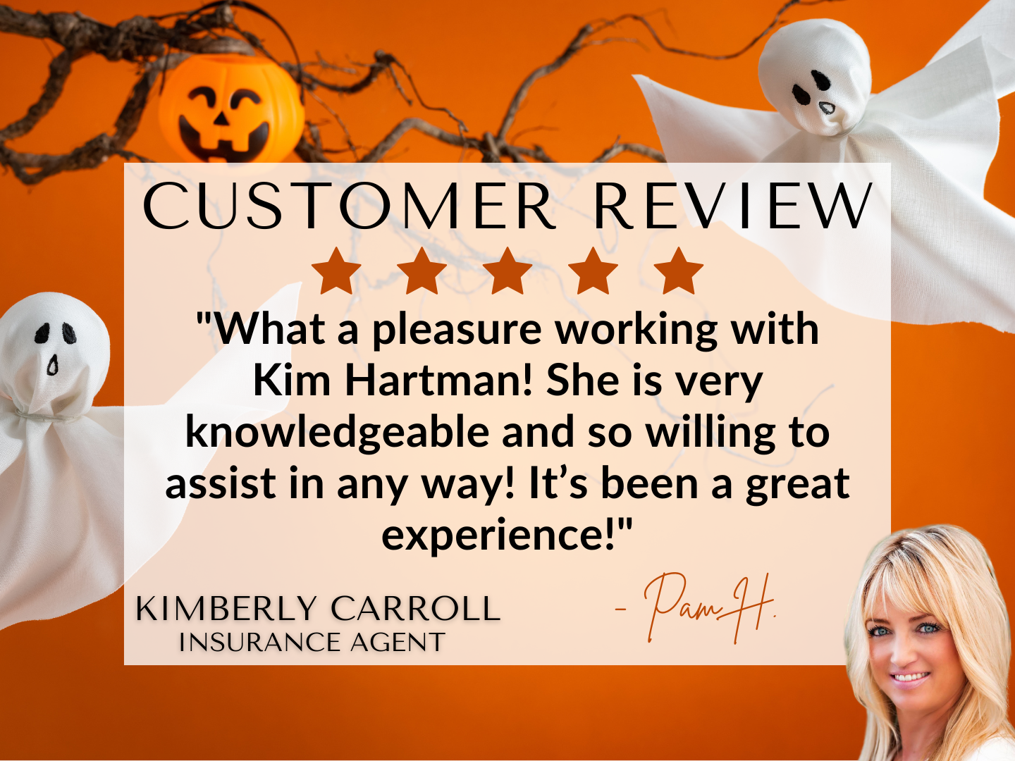 Thank you, Pam!