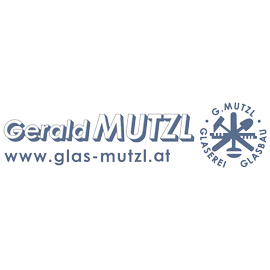 Glasbau Gerald Mutzl e.U. 2. Haidequerstraße 1 Objekt 28, 1110 Wien Logo