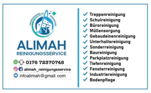 ALIMAH Reinigungsservice, Canarisweg 19 in Hannover