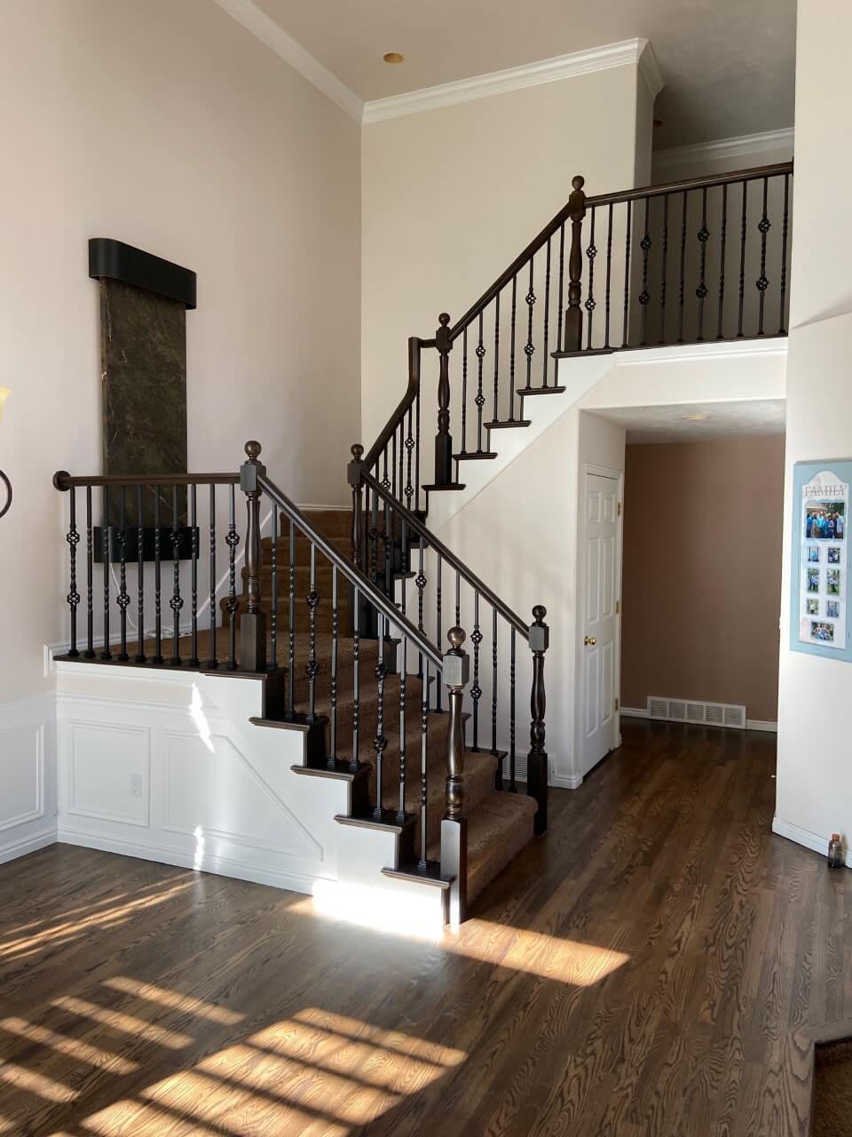 After wood railing refinishing Salt Lake City, UT