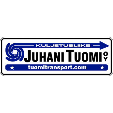 Varastot/ Kuljetusliike Juhani Tuomi Oy Logo