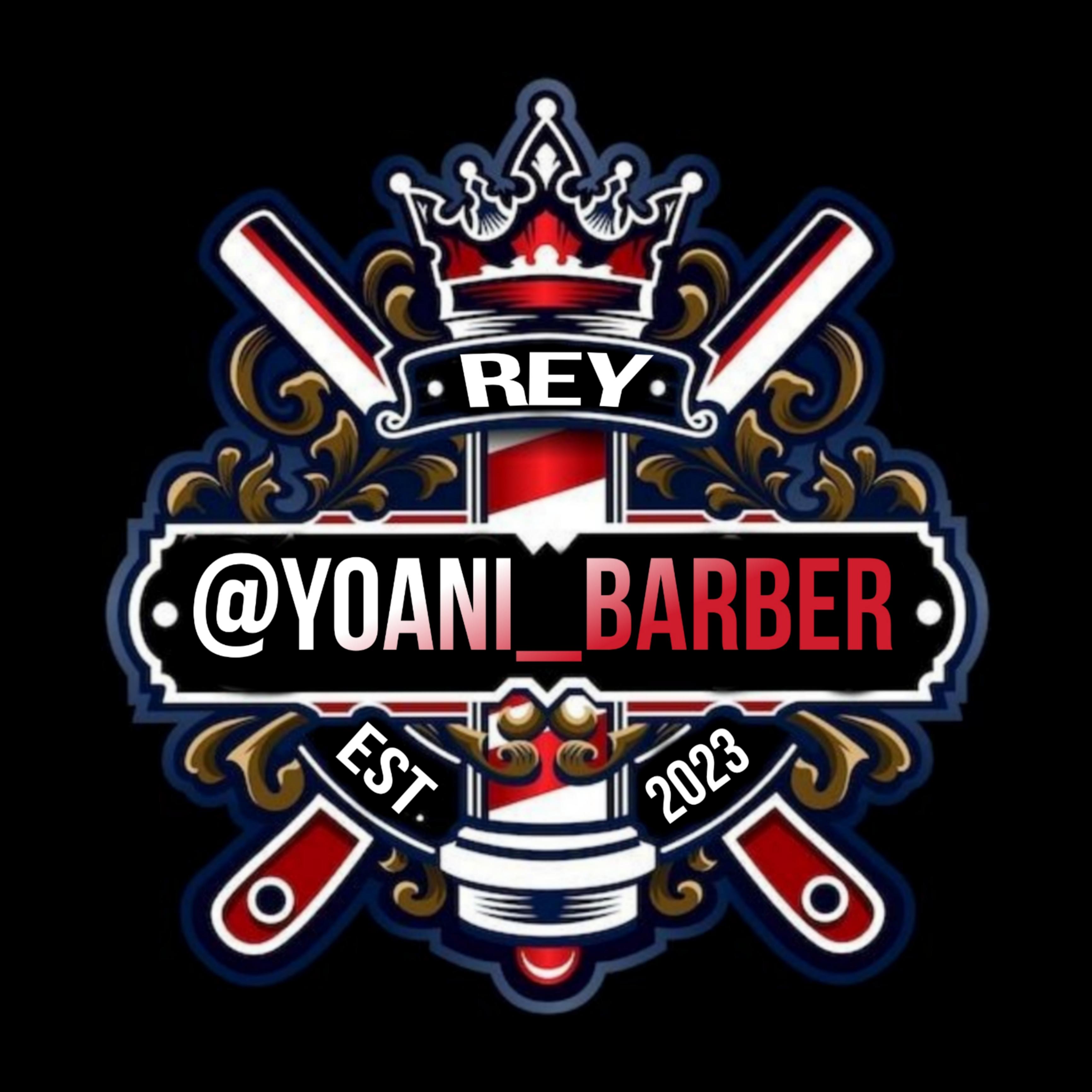 Yoani_barber, Barbería Logo