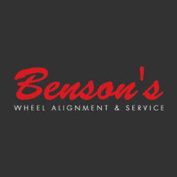 Benson's Wheel Alignment & Service Logo