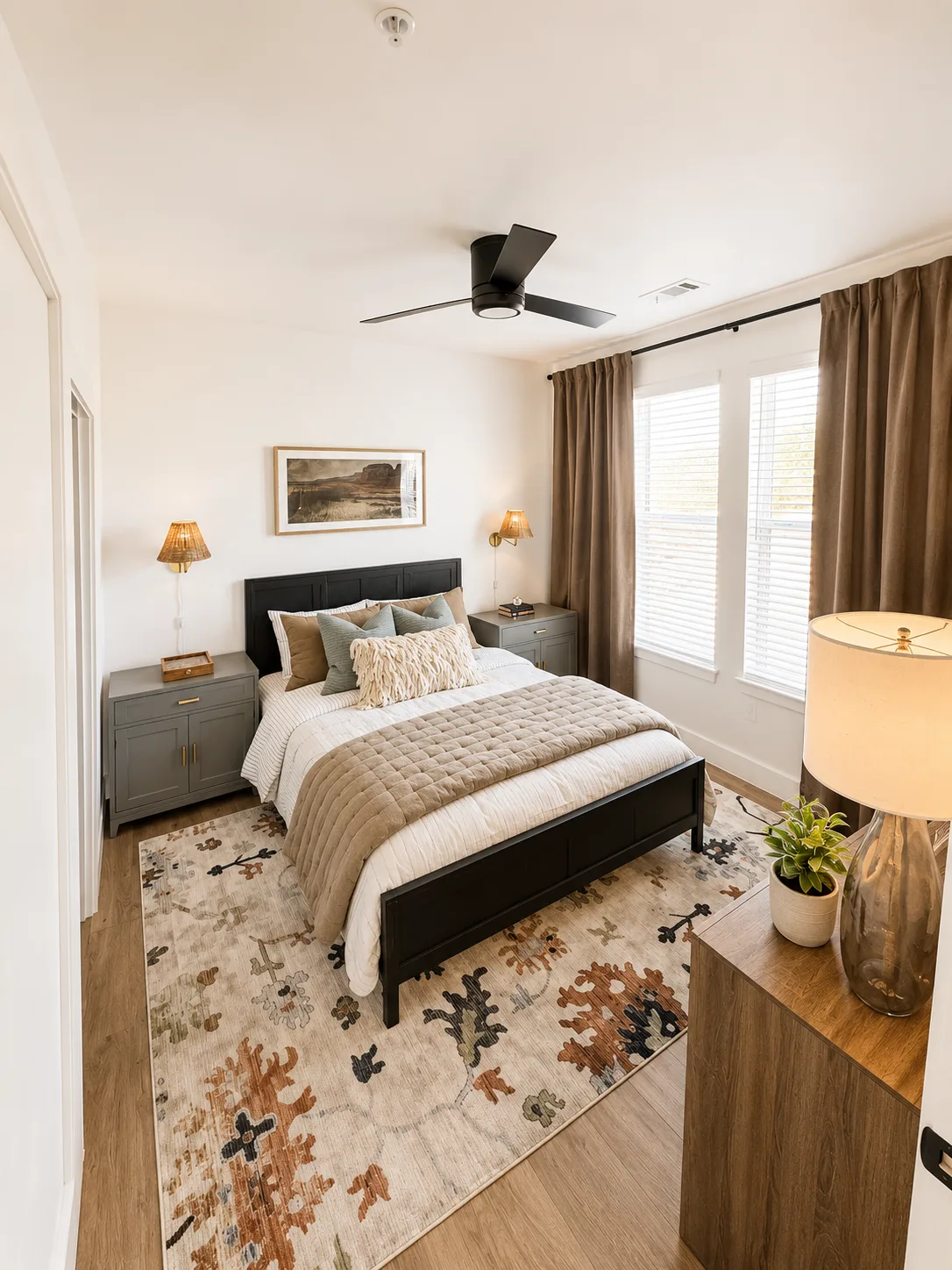 bedroom at The Bluewood 