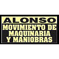 Alonso Movimiento De Maquinaria Logo