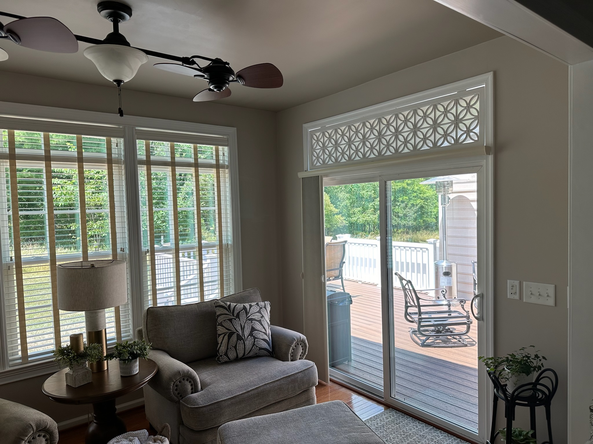 Looking for a unique and stunning window treatment? Look no further than a custom tableaux!