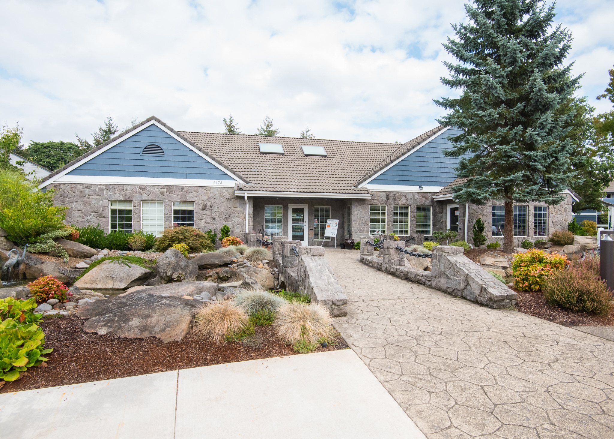 Clubhouse Bridge Entry