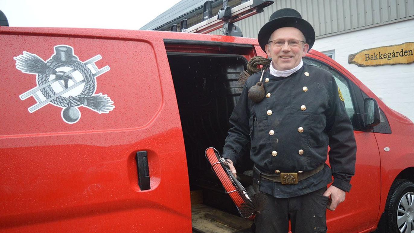 Images Skorstensfejermester Bent H. Kurth